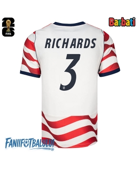 Statele Unite Chris Richards #3 Tricou Fotbal Replică Mondial 2026 Barbati Acasa Statele Unite Chris Richards #3 Tricou Fotbal Replică Mondial 2026 Barbati Acasa